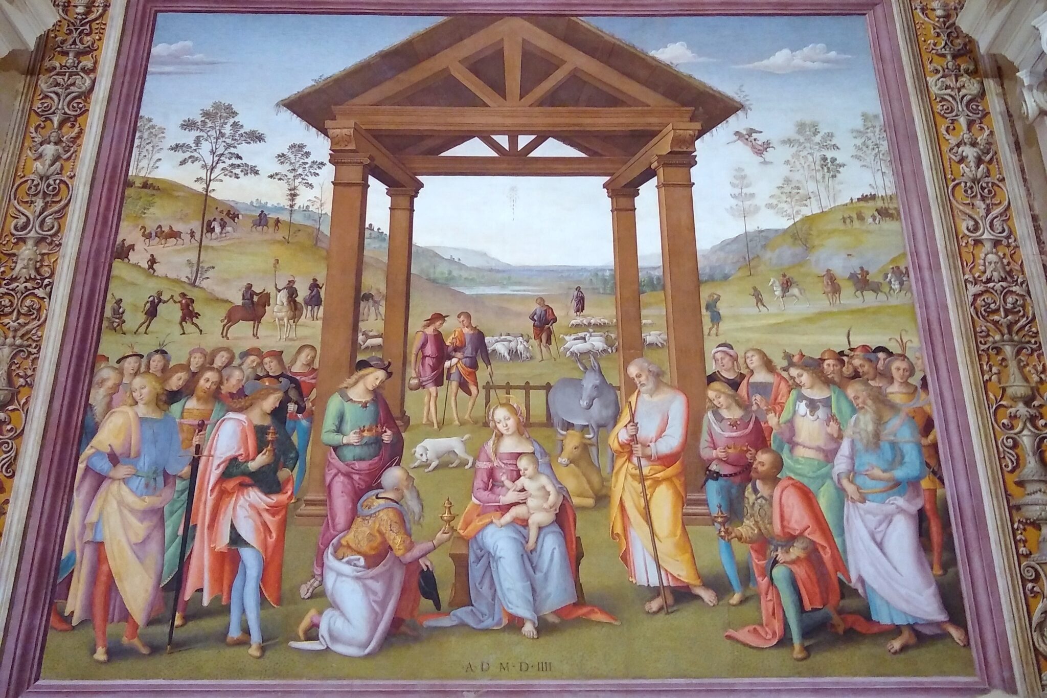 Perugino - Adoration of he Magi